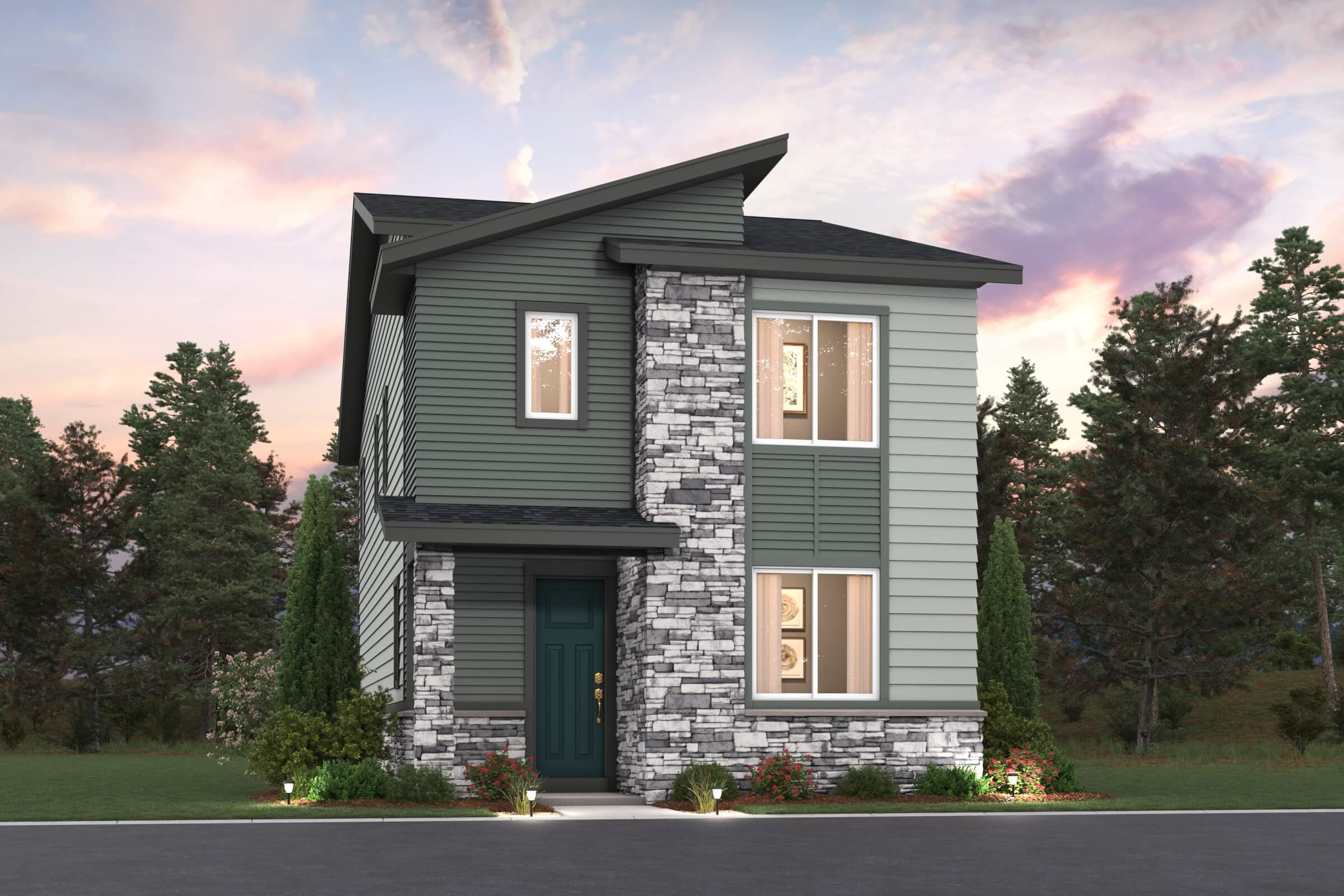 The Bellmont | Residence 21224 elevations