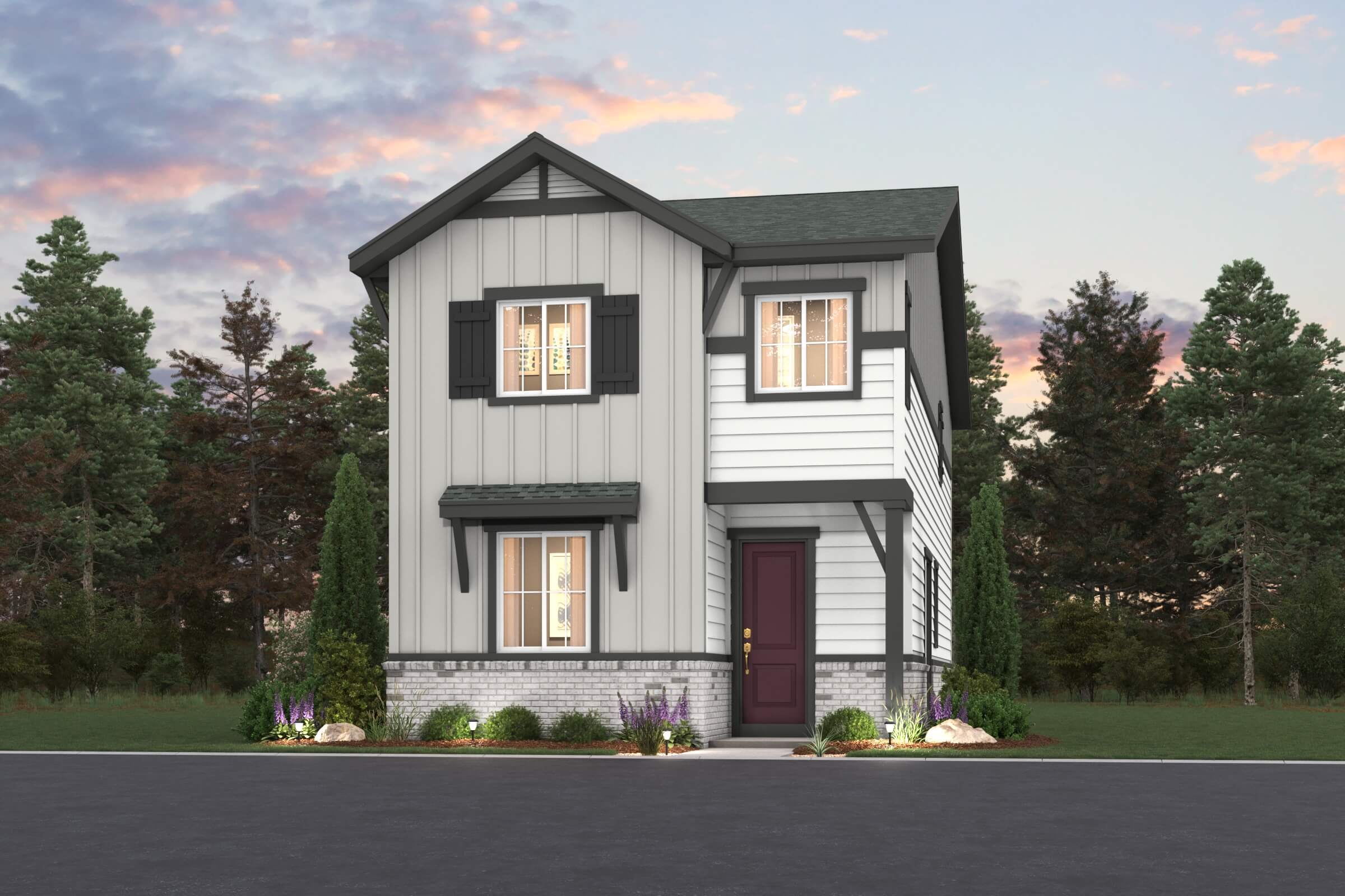 The Rosewood | Residence 21225 elevations