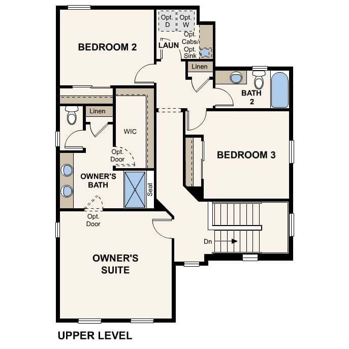 4739 N. Valdai Court (Stratton | Residence 320) - floorplan image