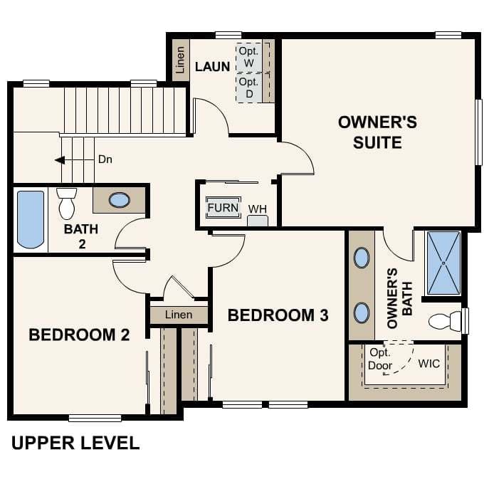 22529 E. 47th Drive (The Ember | Residence MC213) - floorplan image