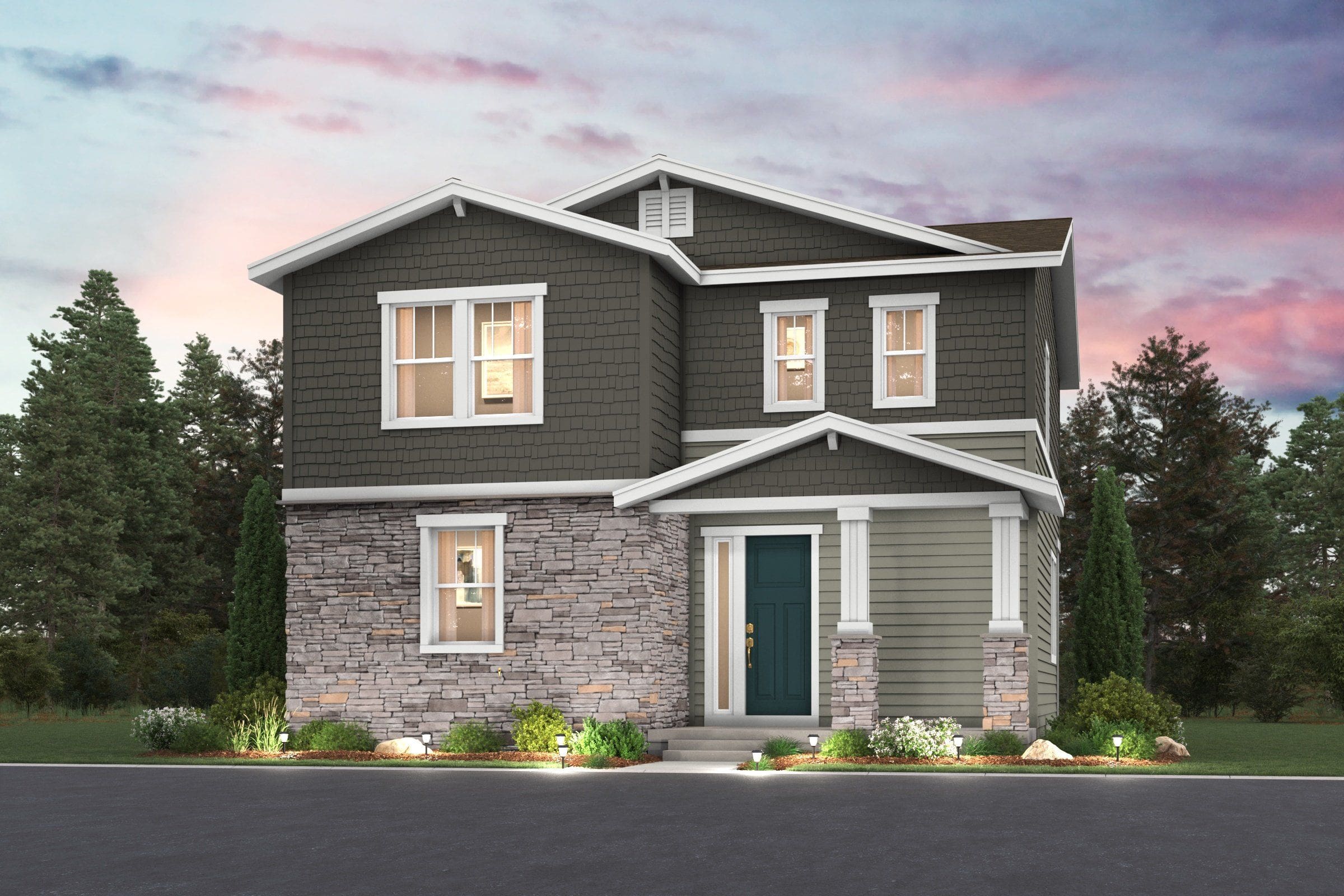 The Ashton | Residence 310 elevations