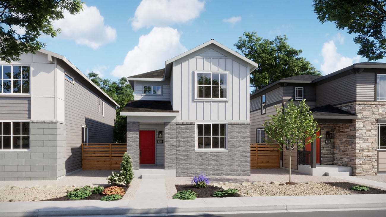 Plan 2216 elevations