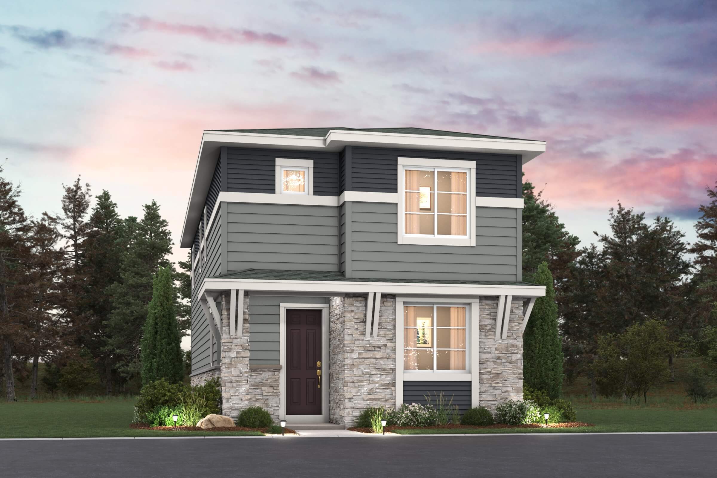 The Bellmont | Residence 21224 elevations