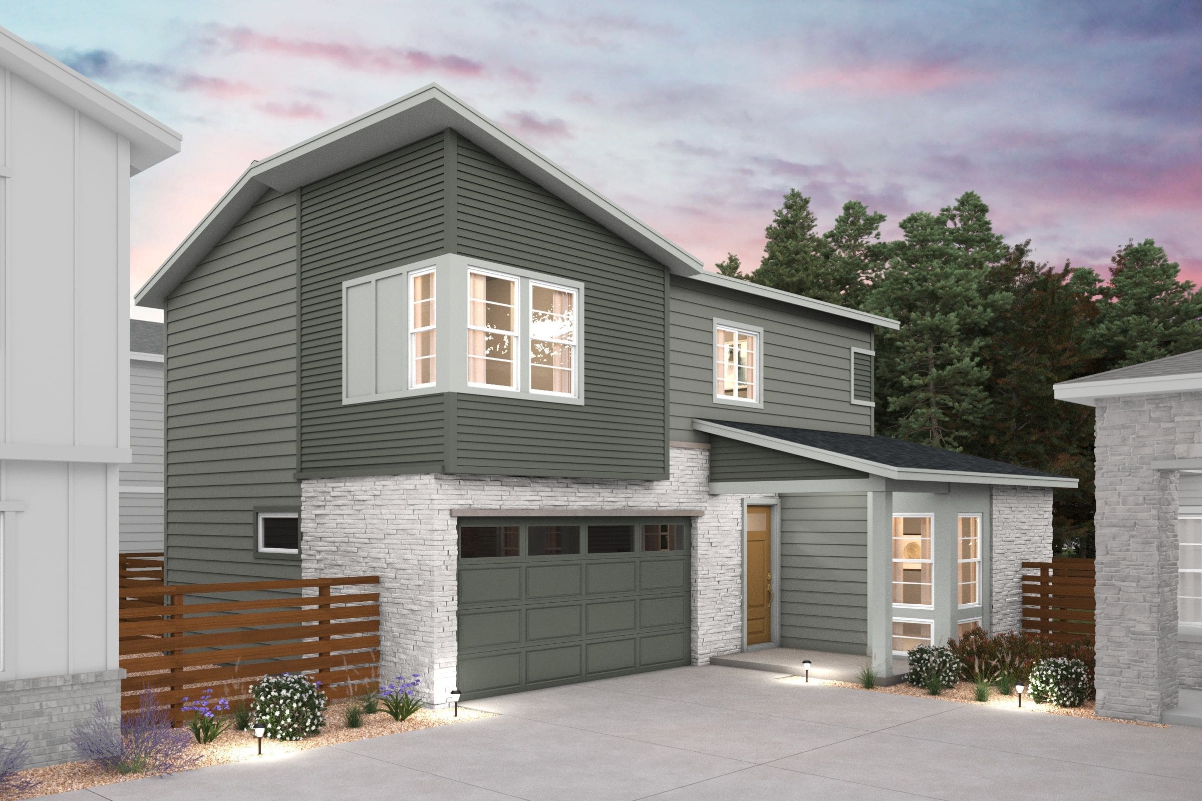 The Ember | Residence MC213 elevations