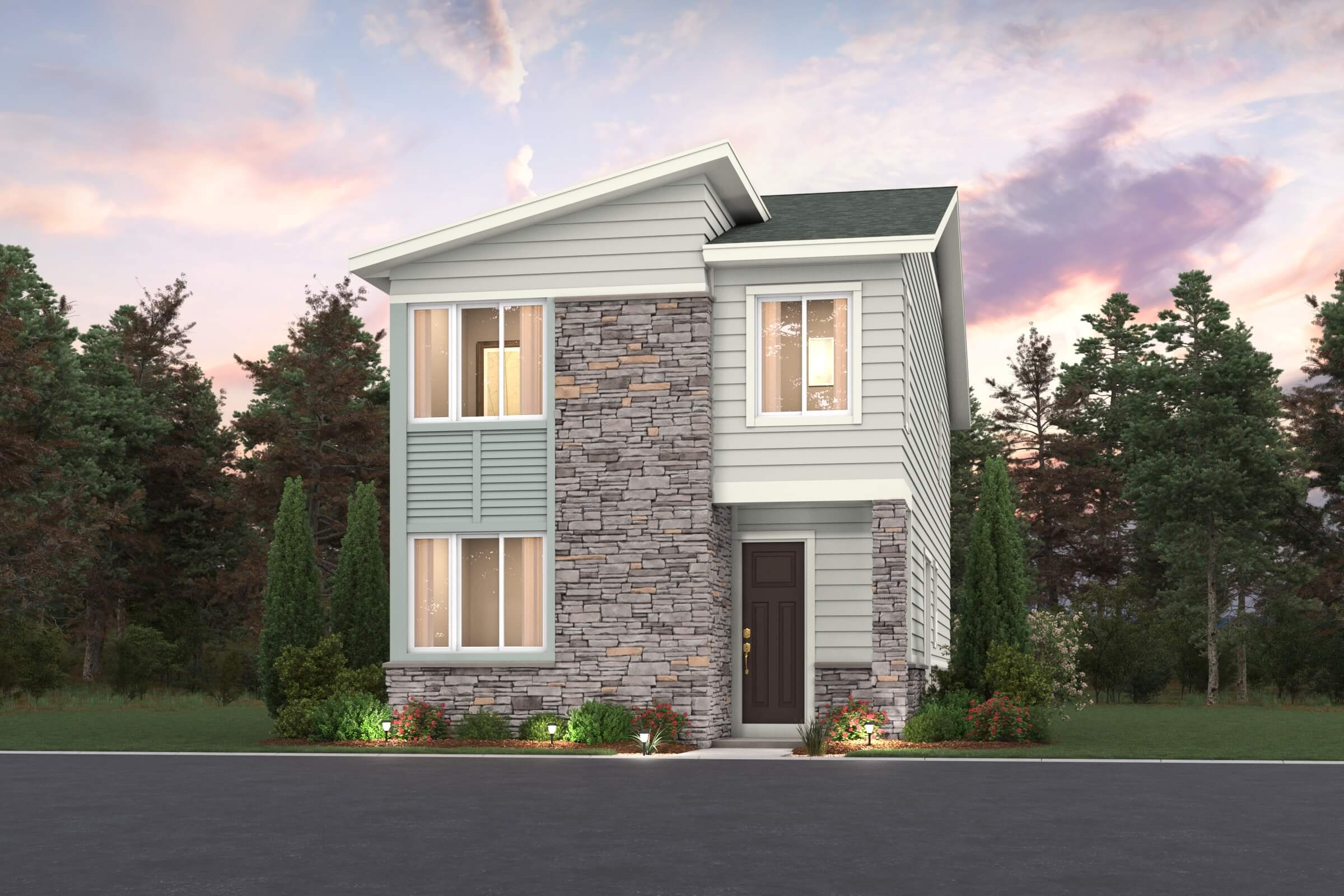 The Rosewood | Residence 21225 elevations