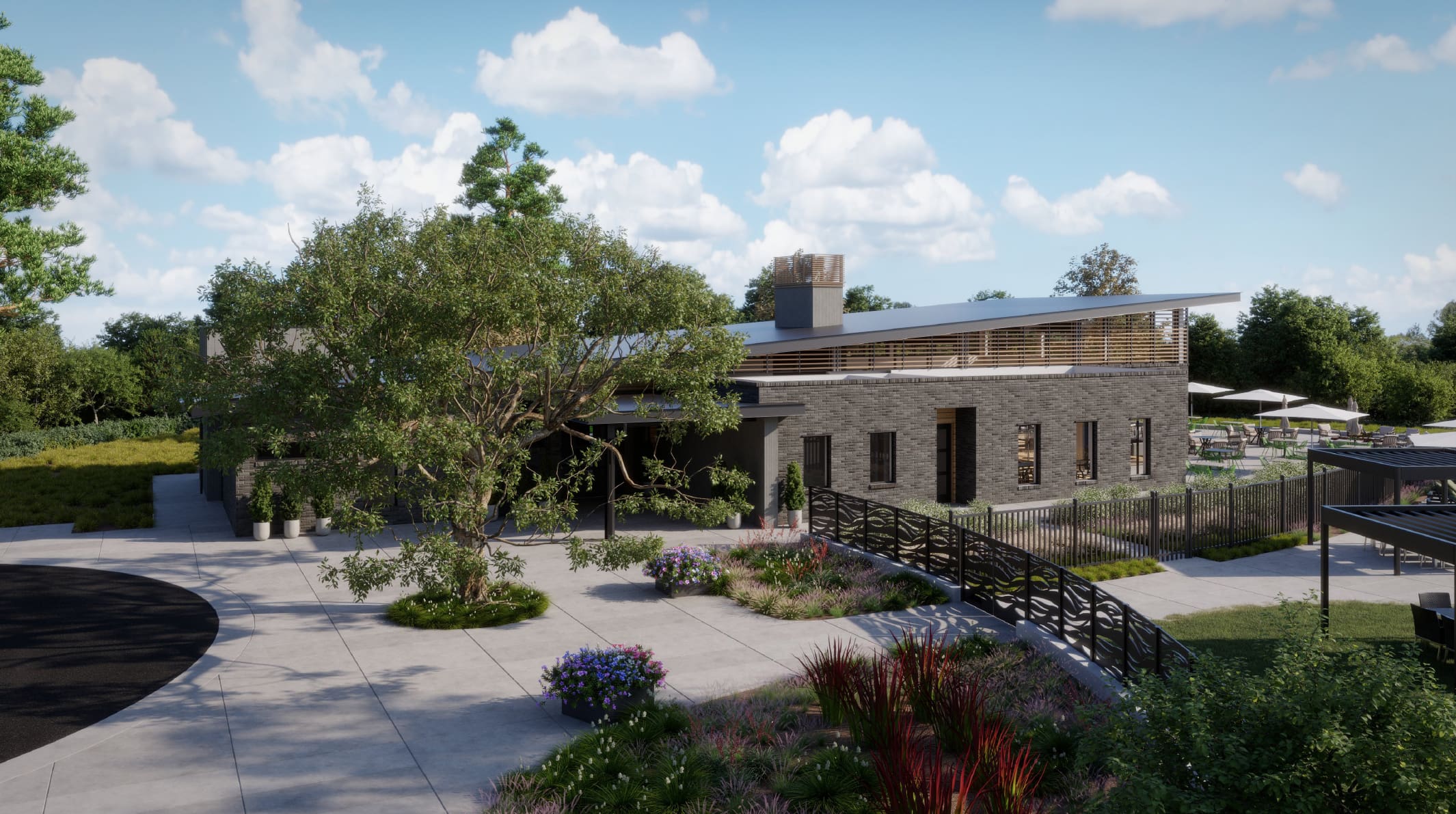 thrive center rendering