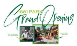 Windler's 1881 Park Grand Opening in Aurora, highlighting the past of the Windler family's homestead and what this community is becoming today
