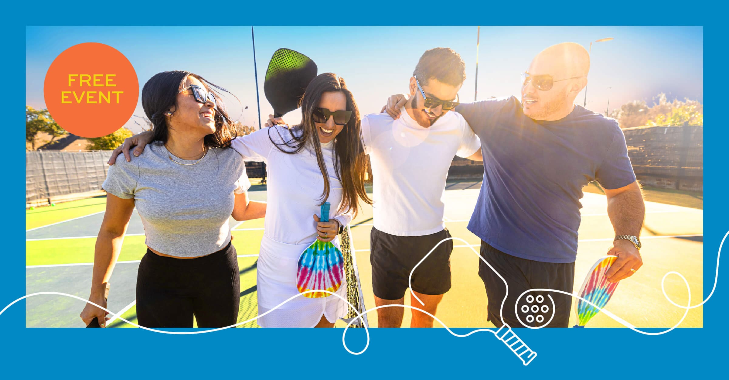 Free pickleball event July 18, 2026 at Windler's Discovery Park near DIA in Aurora.