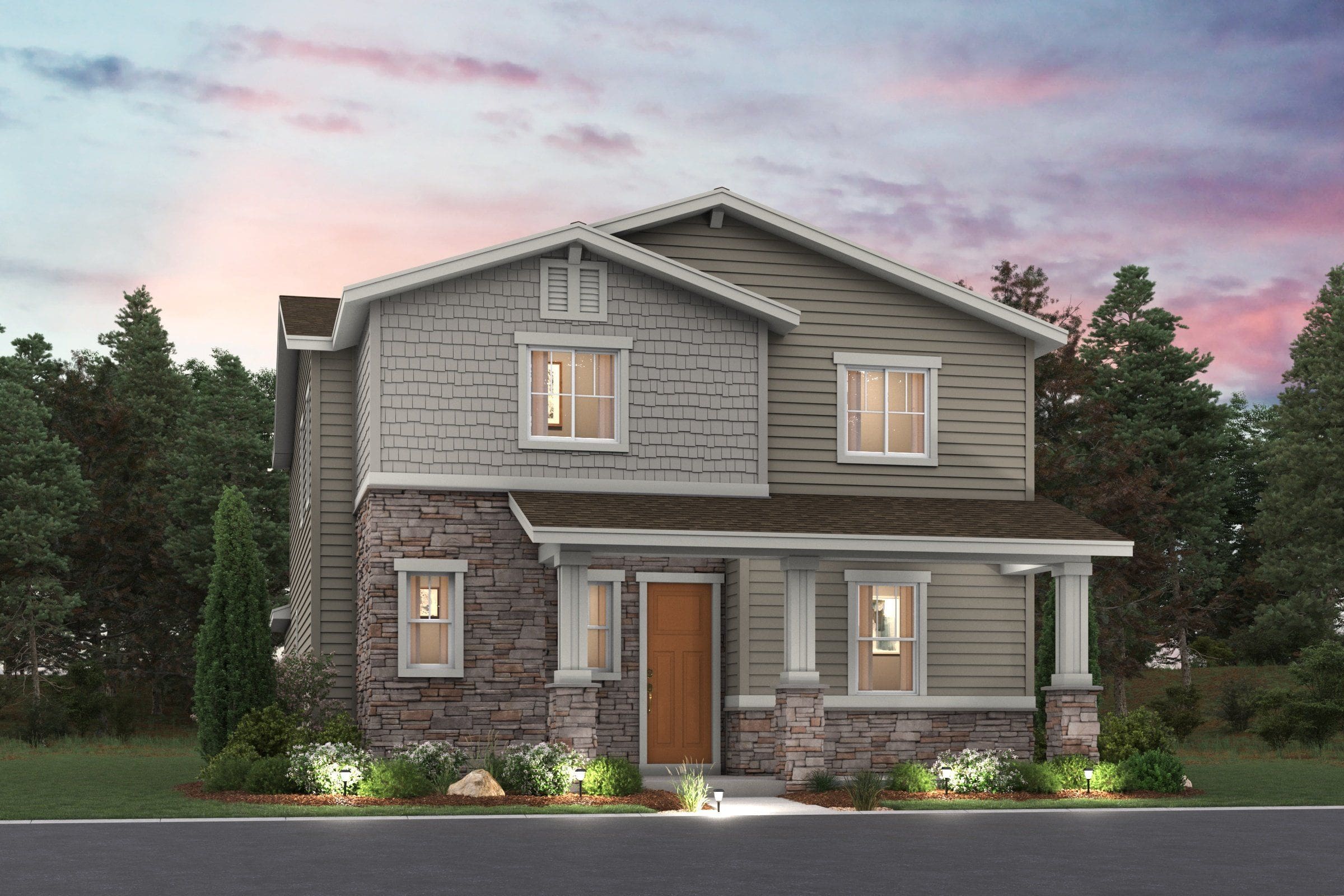 The Langston | Residence 350 elevations