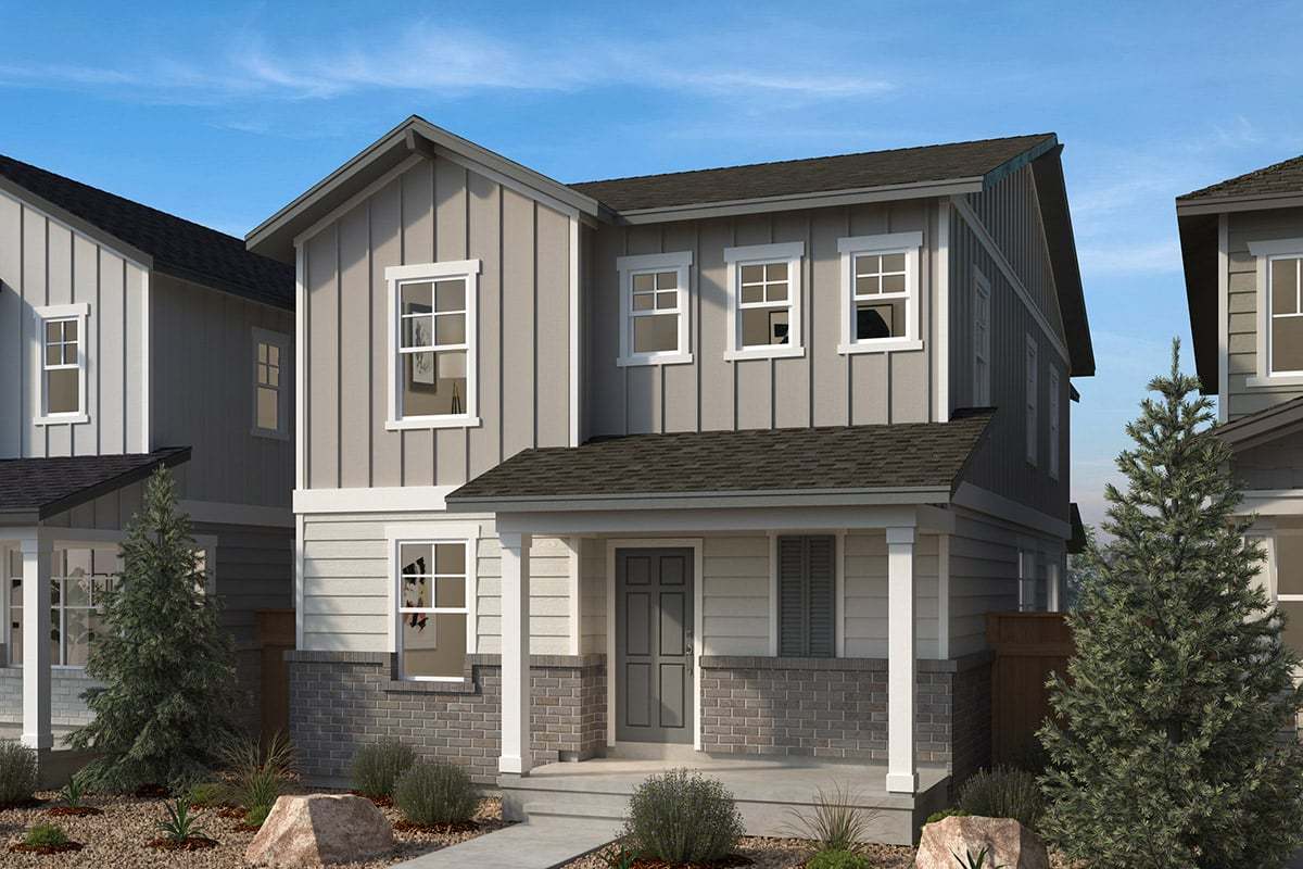 Plan 2138 Modeled elevations