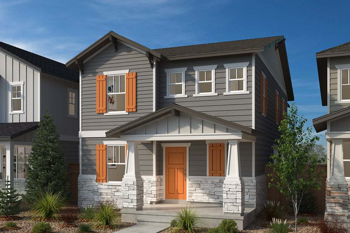 Plan 2138 Modeled elevations