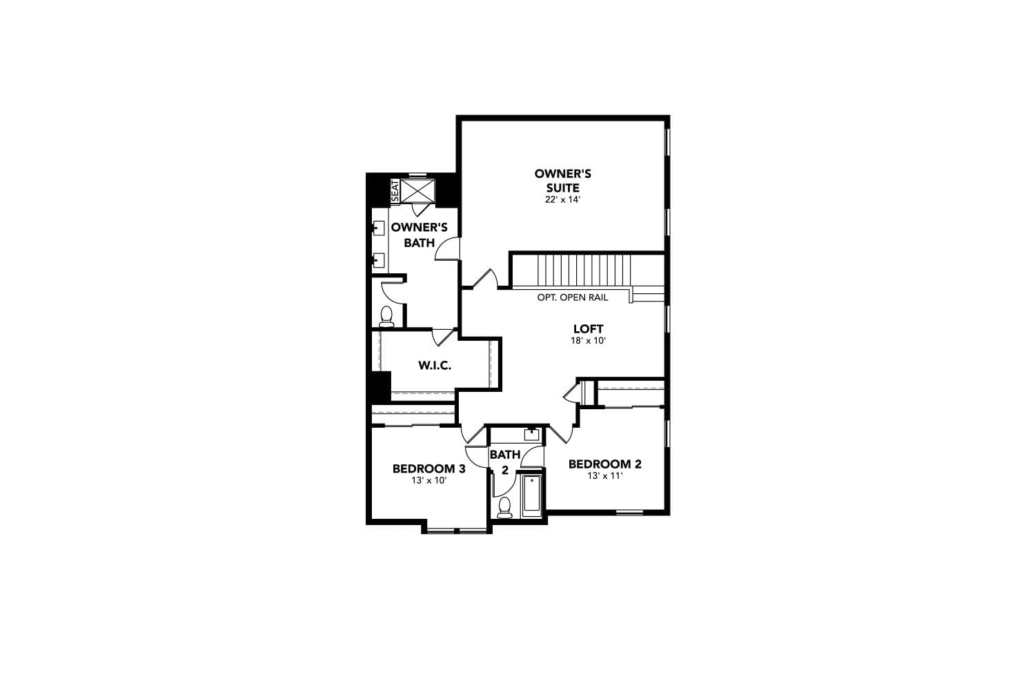 24177 E 53rd Drive (Monarch) - floorplan image