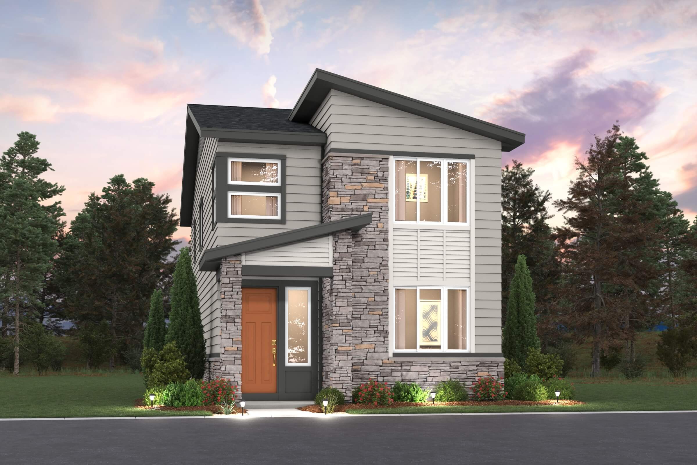 The Cambridge | Residencia 21222 elevaciones