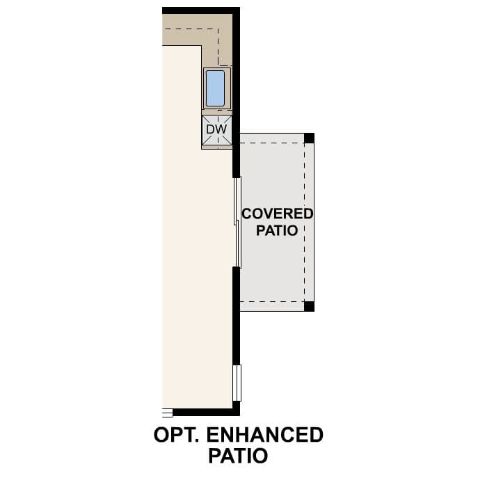 4585 N. Versailles Street (The Cambridge | Residence 21222) - floorplan image