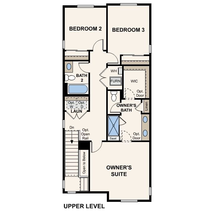 22735 E. 47th Avenue (The Monroe | Residence 21221) - floorplan image