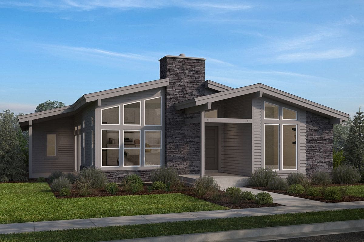 Plan 2483 Modeled elevations