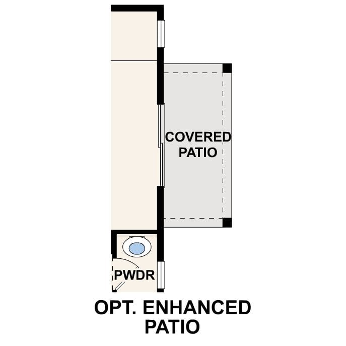 4583 N. Versailles Street (The Rosewood | Residence 21225) - floorplan image