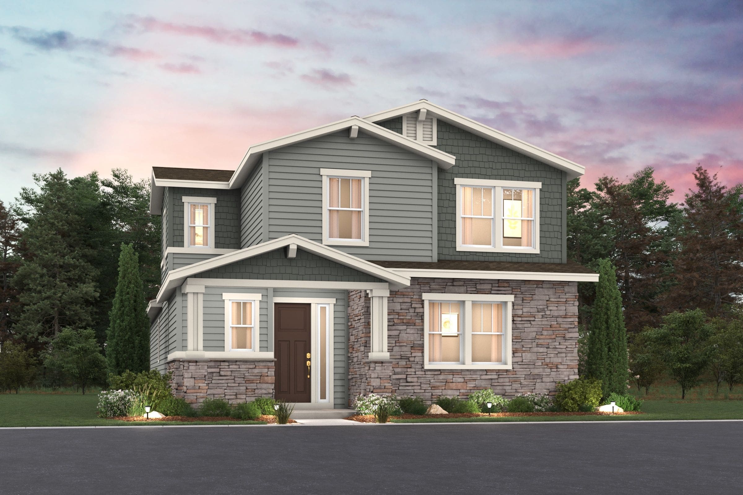 The Madison | Residence 330 elevations