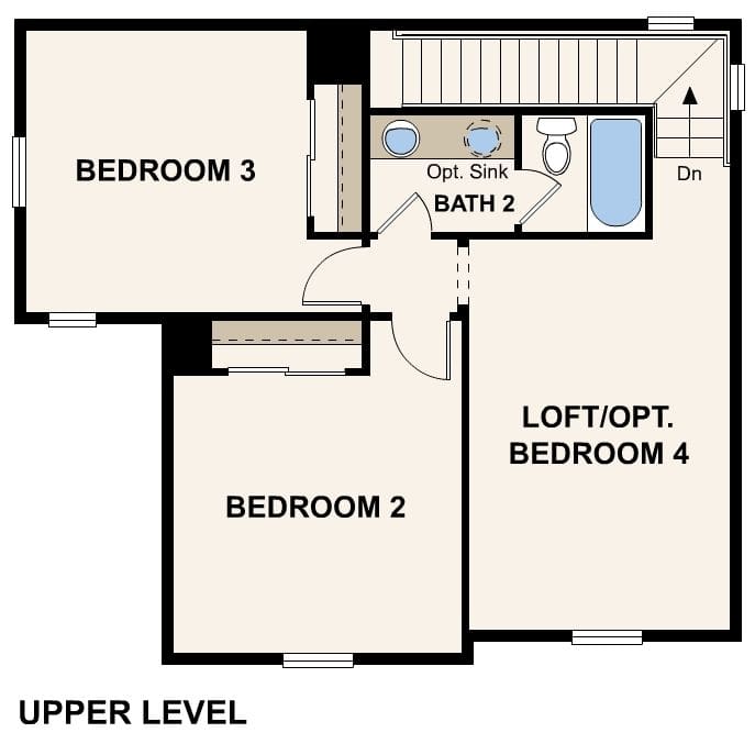 22736 E. 47th Place (The Madison | Residencia 330) - imagen del plano de planta