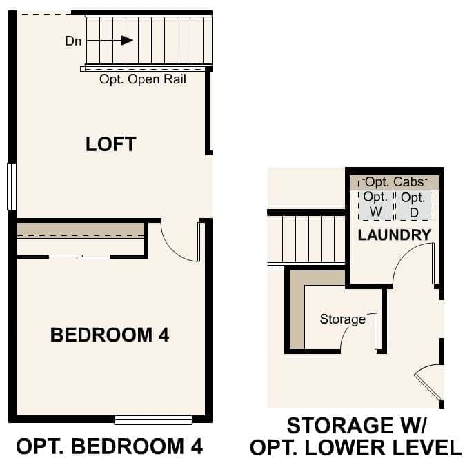 22836 E. 47th Place (Nightingale | Residencia 34227) - imagen del plano de planta
