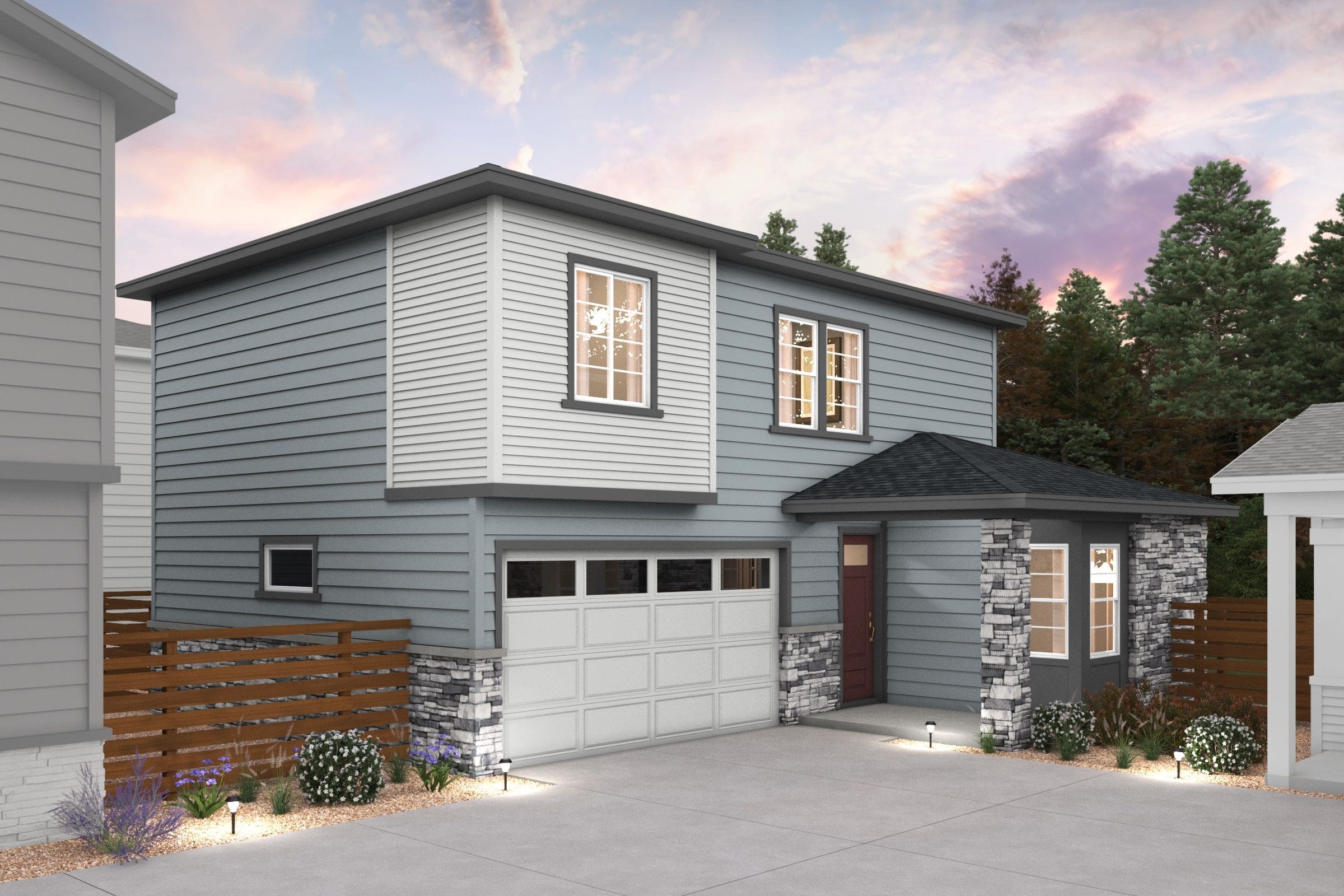 The Ember | Residence MC213 elevations