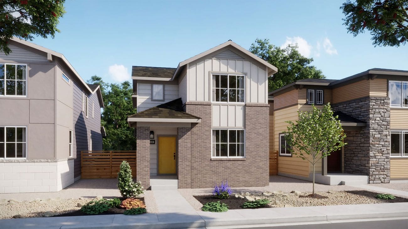 Plan 2214 elevations