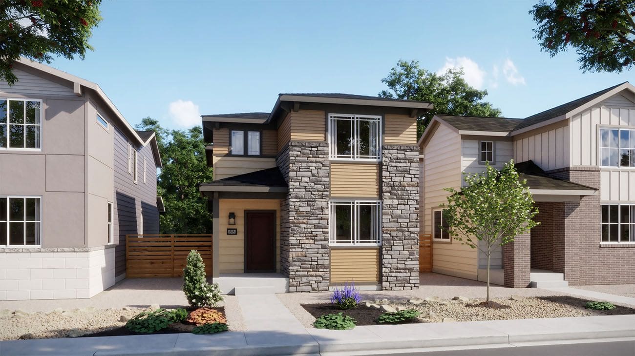 Plan 2214 elevations